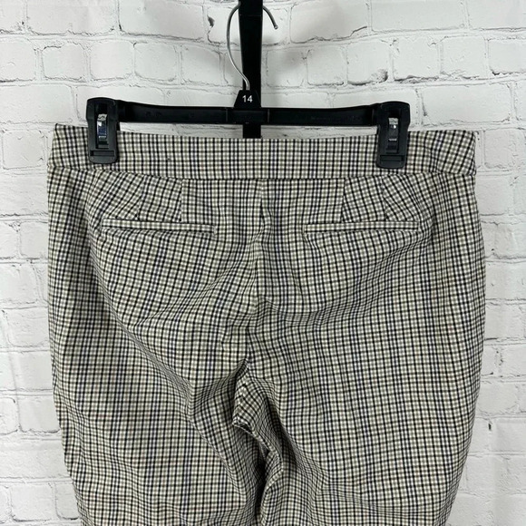 Talbots Chatham Ankle Plaid Pants Size 8 Petite - Picture 5 of 7